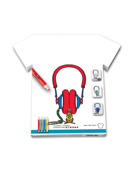 Tee-Shirt "Souris Mélomane"