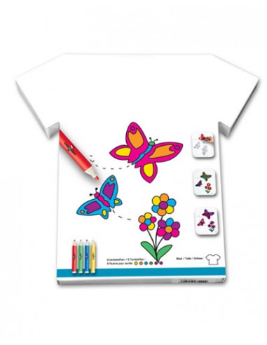 Tee-Shirt "Bouquet de papillons"