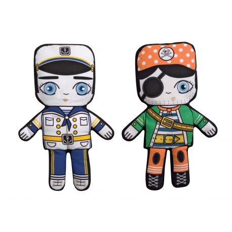 Flip Doll - Captain Bob & Pirate Billy