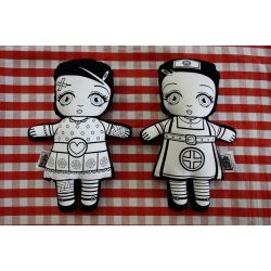 Flip Doll - Emma & Nurse Olga 2