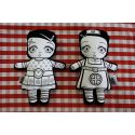 Flip Doll - Emma & Nurse Olga