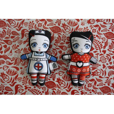 Flip Doll - Emma & Nurse Olga