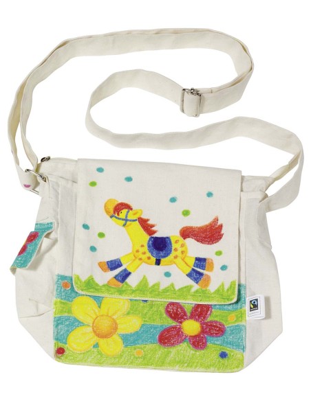 Sac en bandoulière à peindre