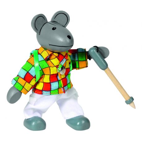 Souris à habiller en vacances