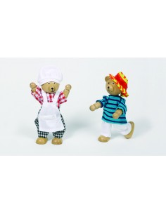 2 ours à habiller et leur garde-robe 2